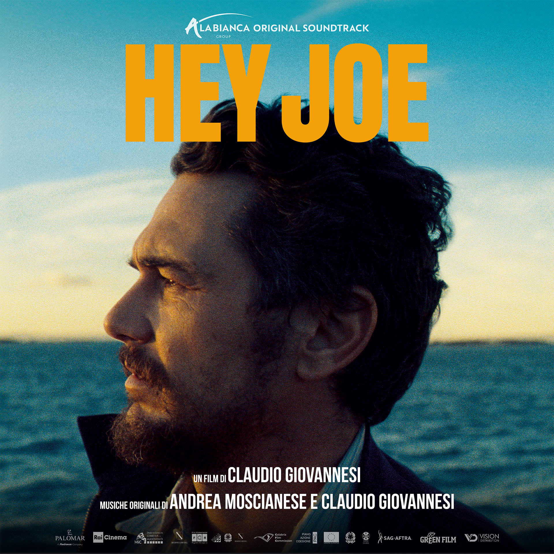 In occasione dell’uscita nelle sale cinematografiche del film Hey Joe di Claudio Giovannesi, giovedì 28 novembre 2025, pubblichiamo su tutte le piattaforme digitali la colonna sonora edita e prodotta da Ala Bianca, composta dallo stesso regista Giovannesi assieme al Maestro Compositore Andrea Moscianese.