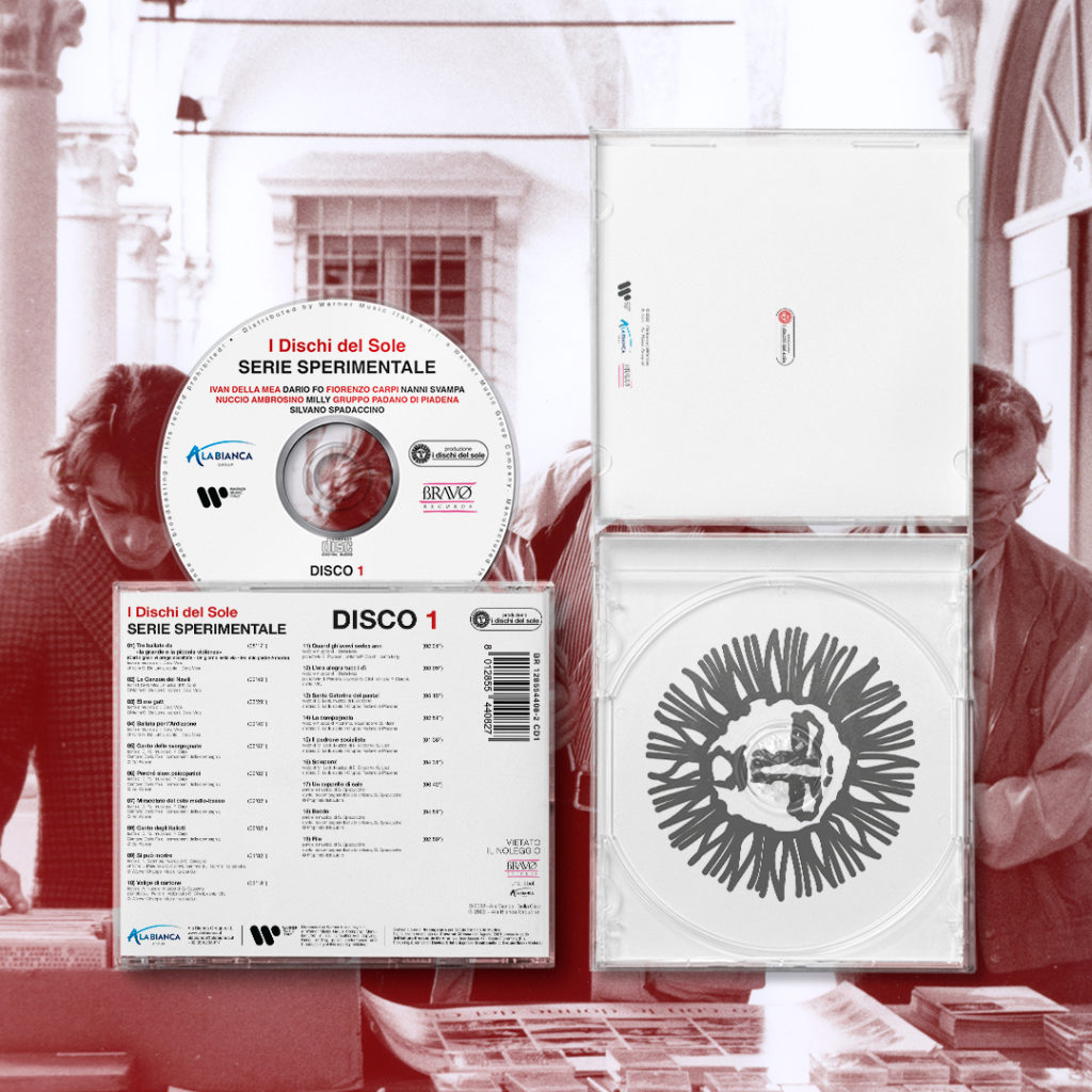 “I dischi del sole” è una prestigiosa etichetta nata a Milano a inizi anni ’60 con l’intento di far conoscere un vasto repertorio di musica popolare.