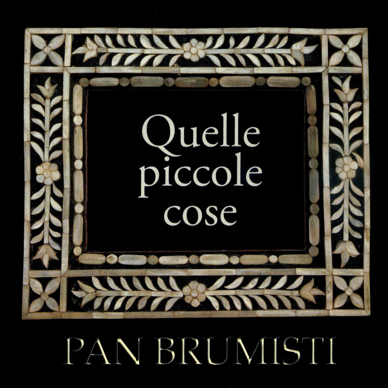 DDCT128553987-2 Pan Brumisti. Quelle piccole cose. I Dischi del Club Tenco