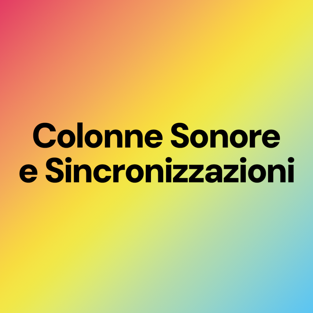 Stai cercando la colonna sonora giusta per il tuo video? Si tratti di un film, un documentario, una puntata di una serie TV, un video promo, una pubblicità, un videogame o semplicemente per rendere virale e professionale il tuo reel Instagram o TikTok? Abbiamo sicuramente la soluzione giusta per te! Ala Bianca si occupa di produzione ed edizione di musica inedita per film, documentari, serie tv, spot pubblicitari e prodotti web. Musiche, canzoni o intere opere sincronizzate, che spesso diventano anche colonna sonora dell’intero film, o più brani musicali per produzioni audiovisive, come cortometraggi, video musicali, o video ad utilizzo web.